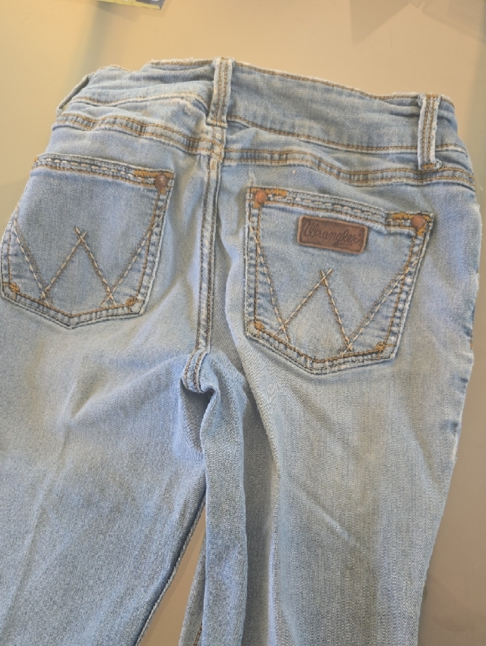 Wrangler Women's Light Wash Boot Cut Jeans - Picture 2 of 12